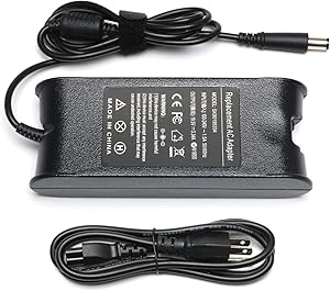 19.5V 3.25A AC Adapter fit for Dell Latitude E5520 E6440 E6430 E6410 E6320 E6410 E7270 E7450 E7440 E7470 7490 7480 6320 6420 5900 5590 5480 5400 5500 3350 3340 1450 ES440