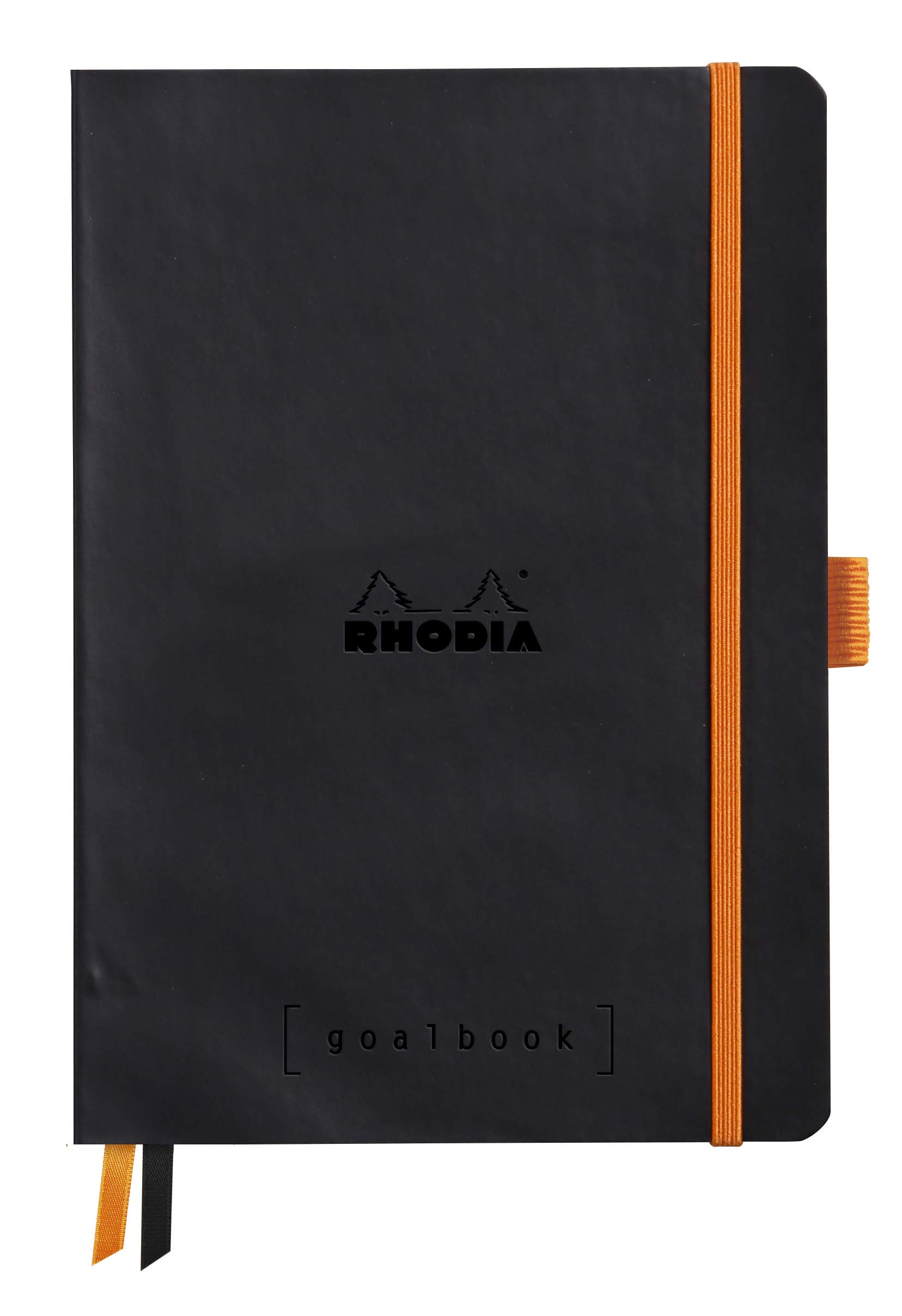 Rhodia Softcover Goal Book, A5 , Dot - Black