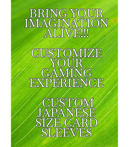 custom japanese size card sleeves Small for Trading Card Games, Personalized Full-Color Print Design, Compatible with Yugioh – TCG, Anime : Toys & Games Card casing:Rigid Display Holder best minimalist wallet Stronger protection than traditional 3D Pokemon Card -