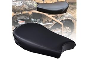 Chikia CT200U-EX Seat with bolts Compatible with Coleman CT200uex ct200u-ex CT200U-EXR 200cc Trail Mini bike 196cc bike Cushion Replacement Seat