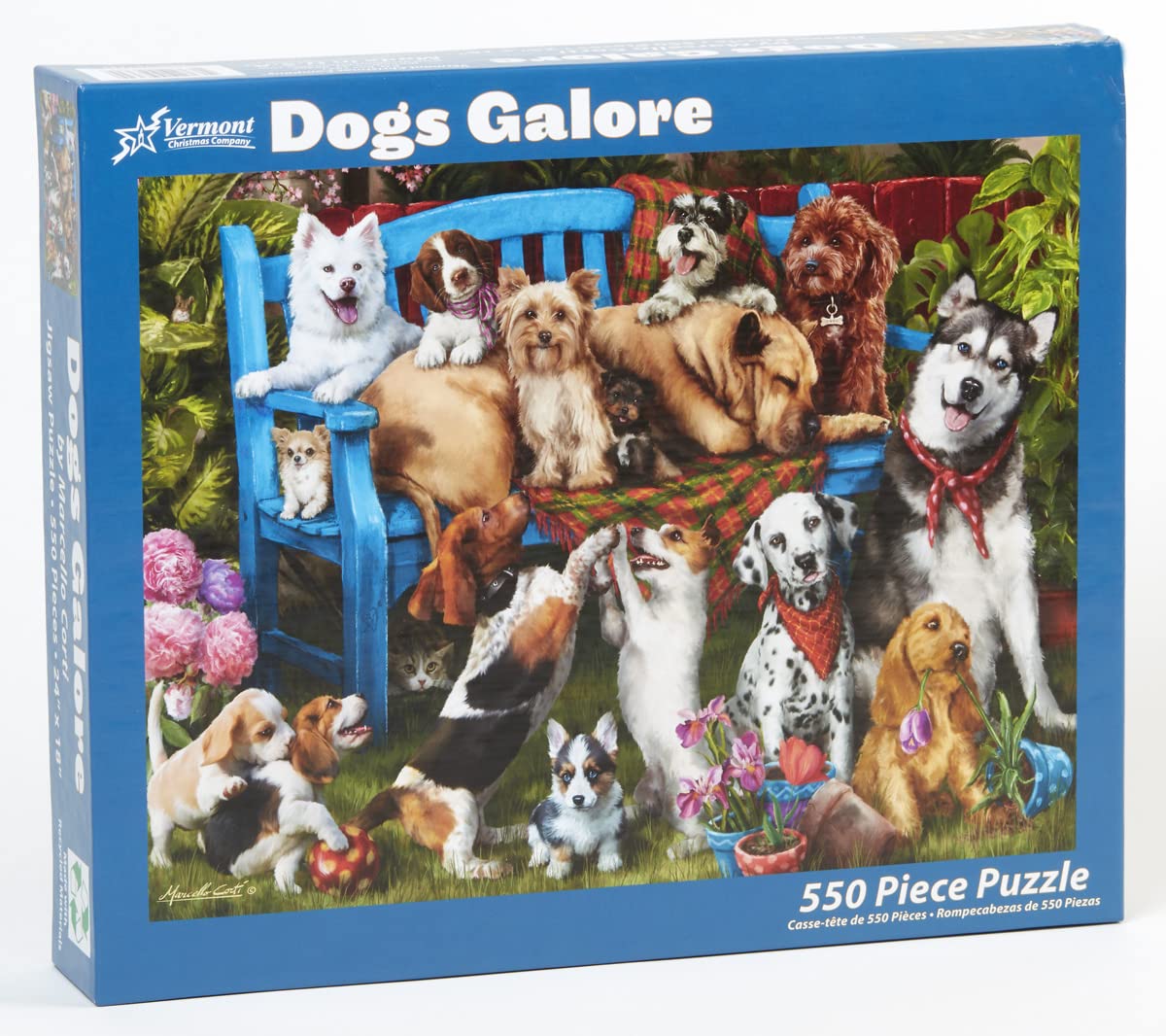 Dogs Galore Jigsaw Puzzle 550 Piece