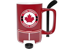 Hockey Canada 15oz Practice Shot Mug, Red