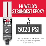 J-B Weld Syringe Original Cold-Weld Two-Part Epoxy 25ml Dark Grey view 2