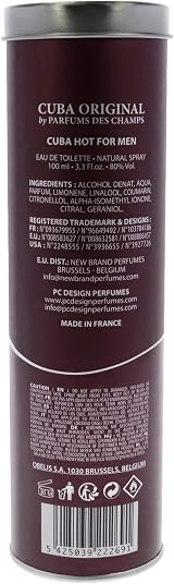 Cuba Hot For Men EDT Spray 3.3 oz Woody Aromatic Fragrance view 4