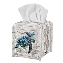 Talayituse Turtle Wood Paint Splatter Print Tissue