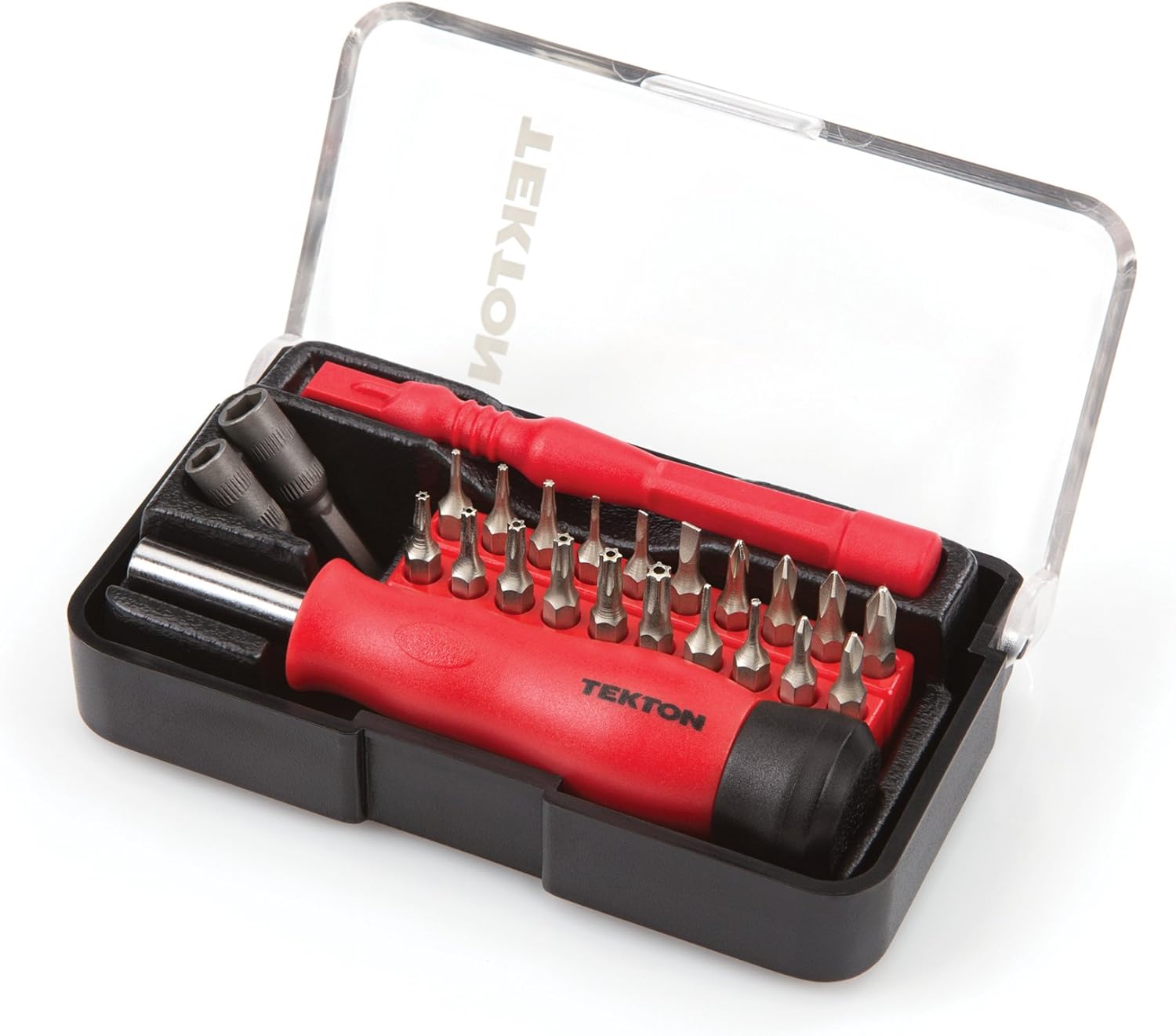 TEKTON 2841 Everybit (TM) Ratchet Screwdriver, Electronic Repair Kit and Security Bit Set, 135-Piece - - 