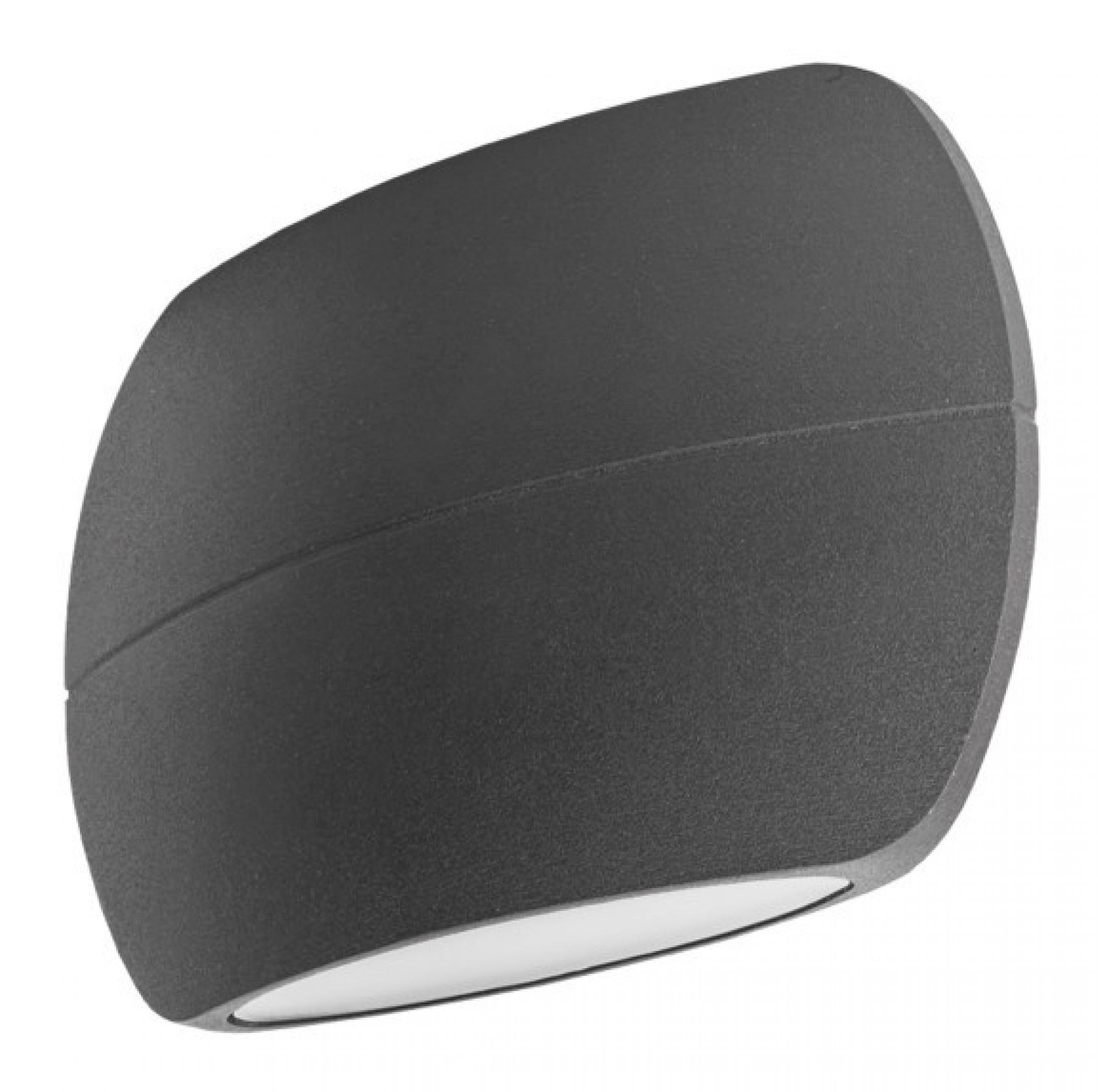 Integral LED Lux Stone Wall Light IP54 8.5w 320lm 3000K Dark Grey