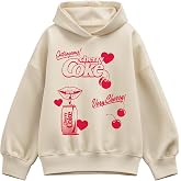Coca-Cola - Cherry Coke Sip - Women's Oversized Fleece Hoodie Sweatshirt