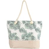 Nollia Women's Summer Tote Bag, Large Shoulder Bag + Great for Beaches, Boardwalks & Vacation Fun!