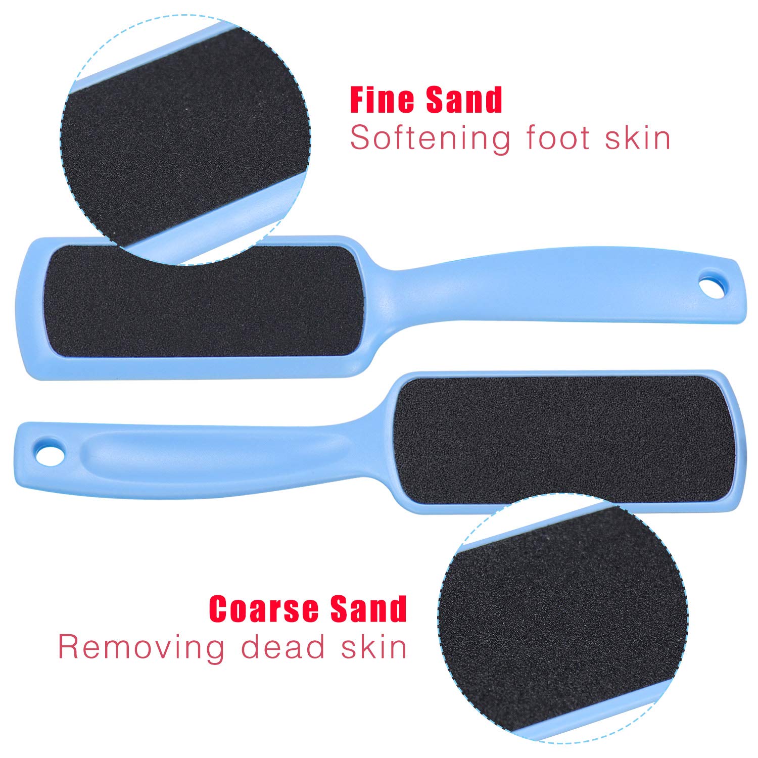 16 PCS Foot File Professional Pedicure Tools Set, Yotako Foot Spa Kit Callus Remover Scrubber, Exfoliating Pedicure Supplies and Nail Toenail Clipper Foot Care Kit : Beauty