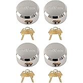 PEAKLOCK Heavy-Duty Keyed Alike 2-7/8�� Hidden Shackle Trailer Van Door Lock with Two Keys 4PK