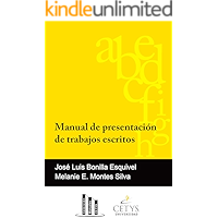 Manual de presentación de trabajos escritos (Manuales CETYS) (Spanish Edition) book cover