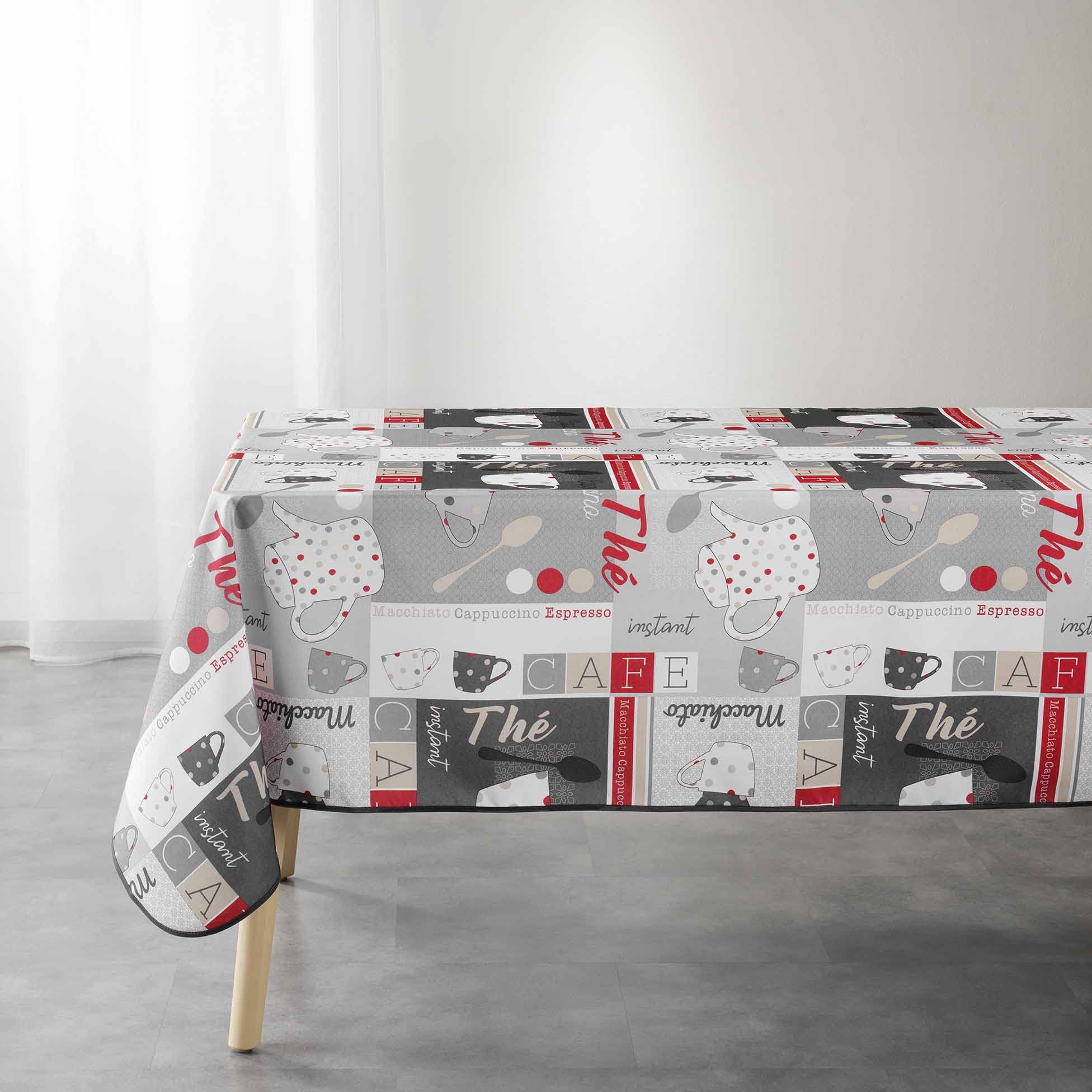 Douceur d'Intérieur, Rectangular Tablecloth 150 x 240 cm Polyester Printed Lunch