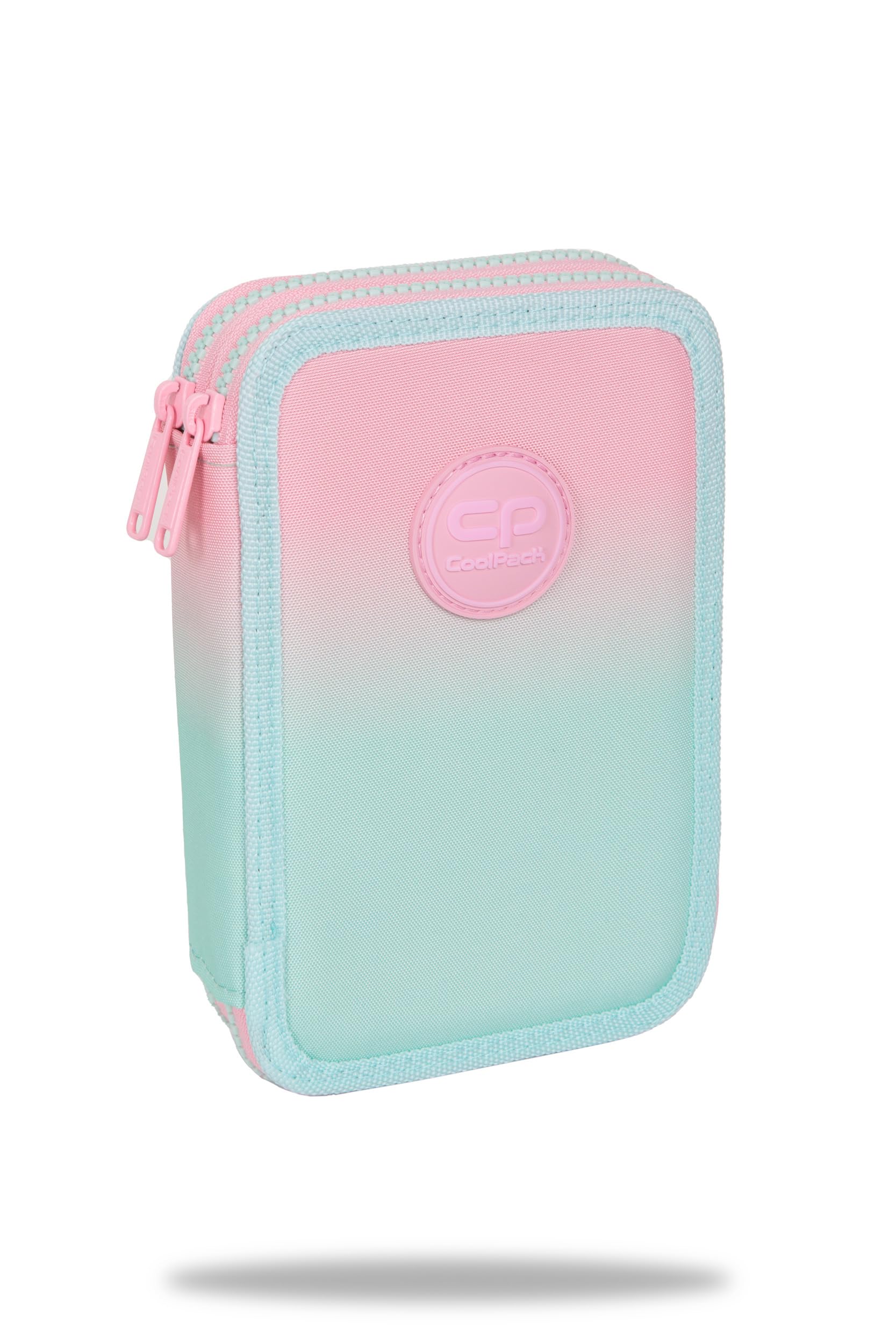 CoolPack F066754, Jumper 2 Gradient Strawberry School Pencil Case, Multi-Colour