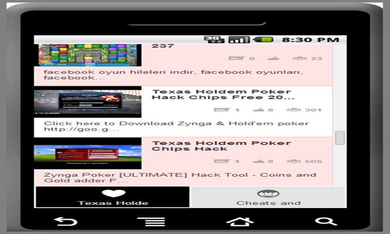 Ultimate texas holdem cheats games