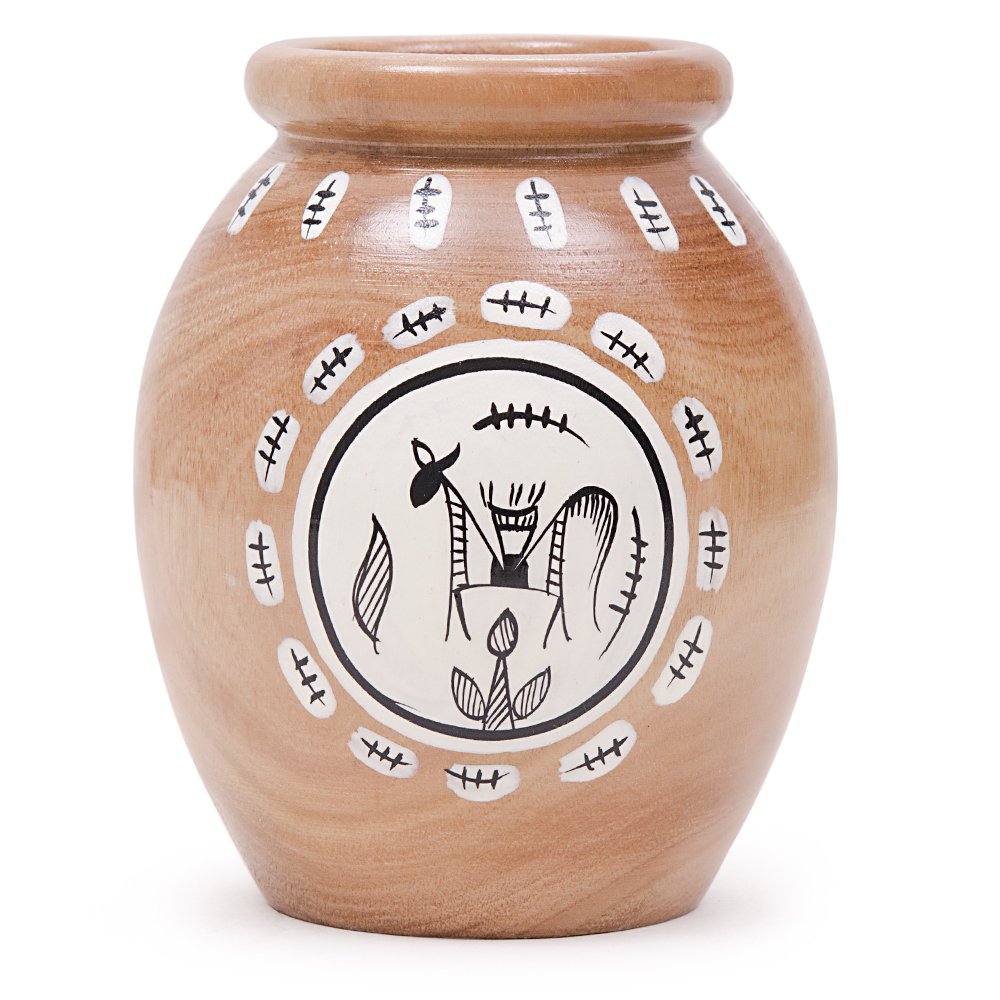 Buy Cratlytm Terracotta Flower Handi Vase Decorative Having