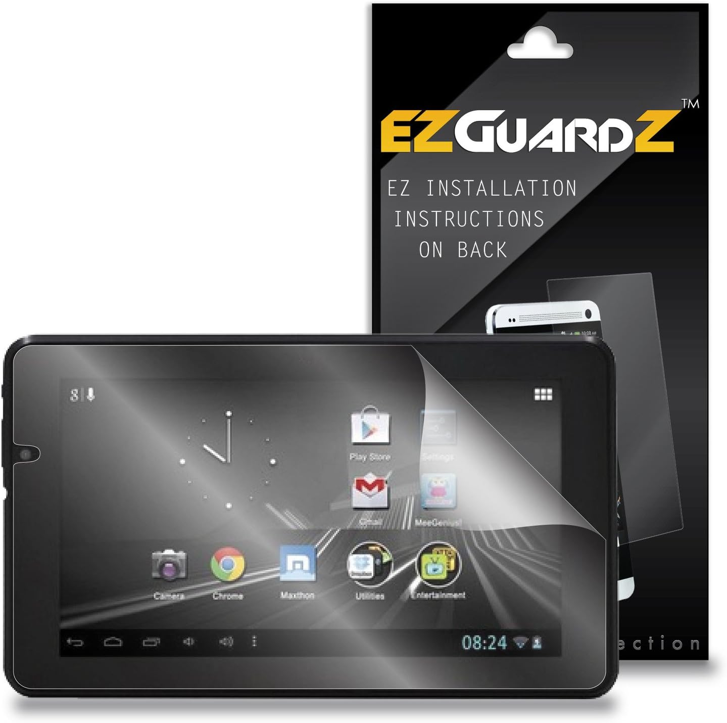 (1Pack) EZGuardZ Tablet Screen Protector for Digital 2 D2