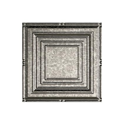 Amazon Com Fasade Portrait Galvanized Steel Glue Up Ceiling