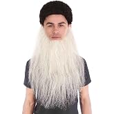 BC GOODS BY Long Synthetic Beard for Men Ideal for Cosplay and Performance
