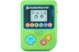 LeapFrog Preschool Game and Go Handheld Video Game Toy, Green