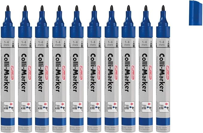 10 Herlitz Permanentmarker \