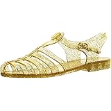 New Women Summer Retro Jelly Slingback Sandals