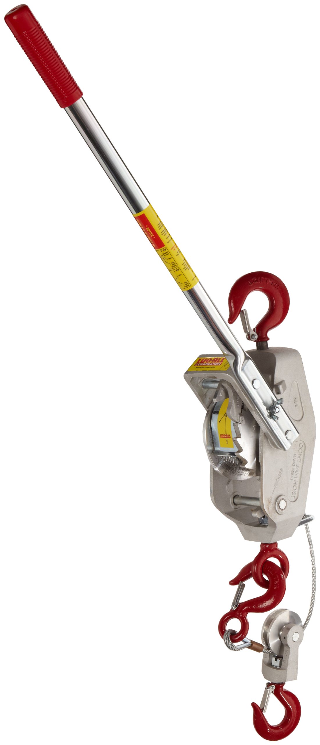 LugAll 300030 IndustrialGrade Cable Come Along Ratchet Winch Hoist
