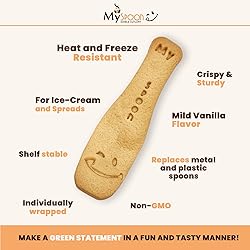 MySpoon Edible Spoons ICE-CREAM, individually