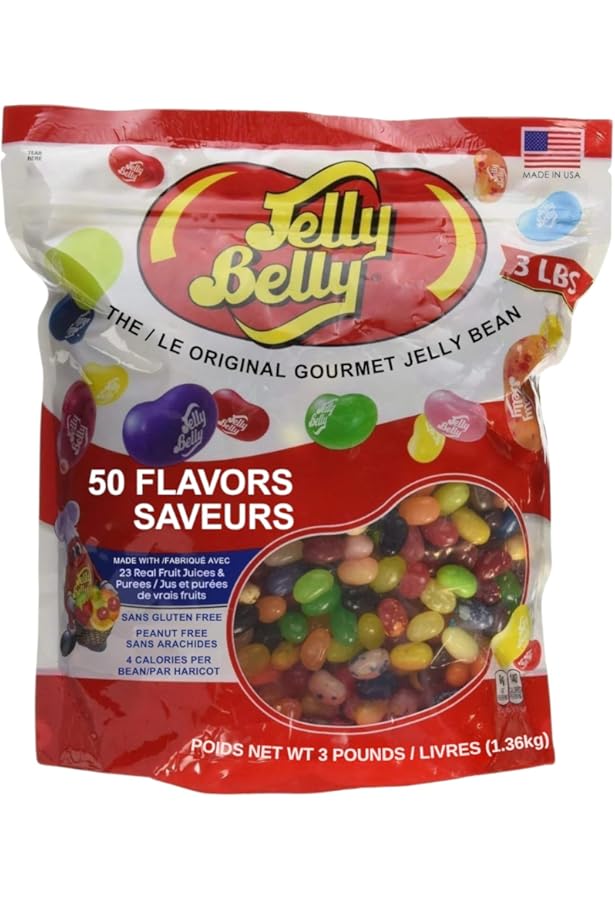 Amazon.com : Signature Jelly Belly Jelly Beans, 4-Pound : Grocery