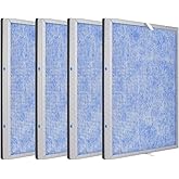 Hichoryer【Upgraded】MSA3 Air Purifier Replacement Filter,Compatible with Membrane Solutions Air Purifier MSA3 & MSA3S, 3-in-1 H13 True HEPA Filter with Odaller Pure Technology, 4 Pack