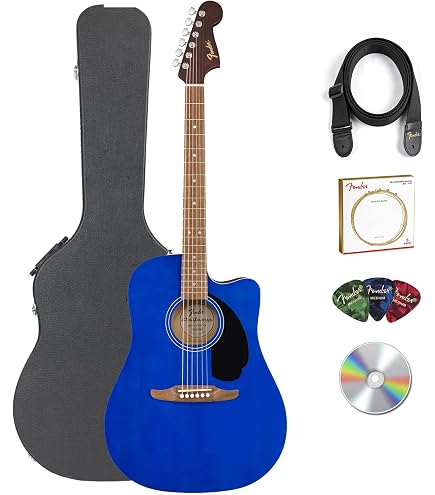 Amazon.com: Fender FA Series Dreadnought Acoustic-Electric Guitar