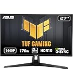 Amazon.com: ASUS TUF Gaming VG27AQL1A 27” HDR Monitor, 1440P WQHD