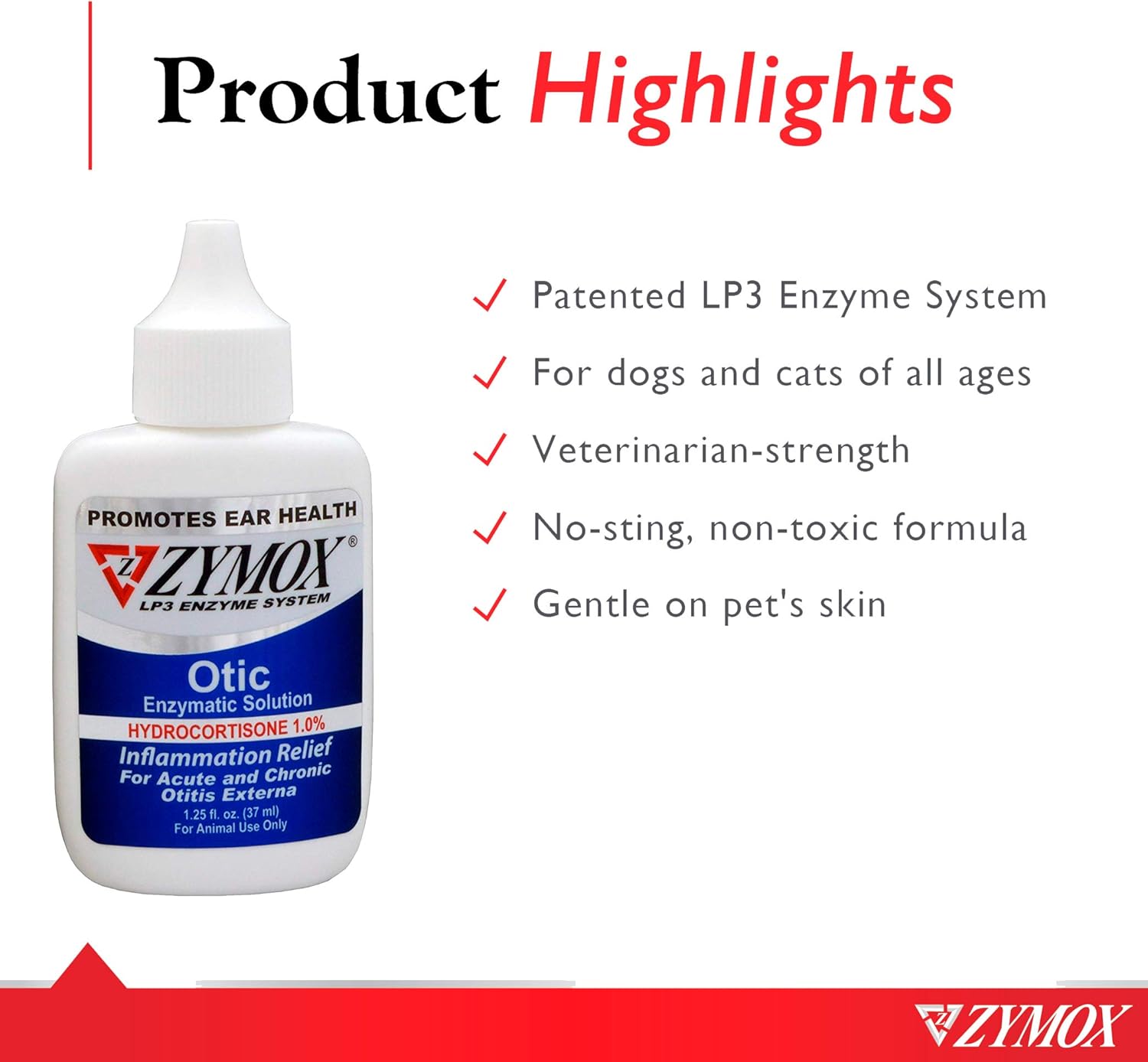 zymox ear solution inflammation relief