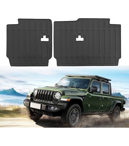 Genuine OEM Rear Interior Carpet Floor Mat – Fits 2020-2022 Jeep Gladiator JT – 6LJ69TX7AD