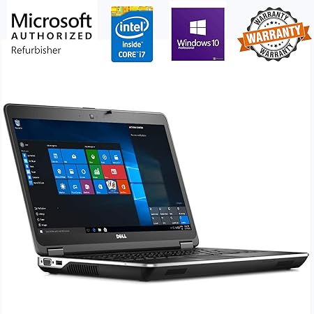 Buy Renewed Dell Latitude E6440 14 Inch Laptop Core I5 4th Gen 8gb 3 Gb Hdd Windows 10 Ms Office Pro 19 Integrated Graphics Black Online At Low Prices In India Amazon In