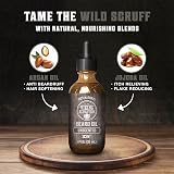 Viking Revolution Beard Oil Unscented 30 ml Argan Jojoba Natural view 3