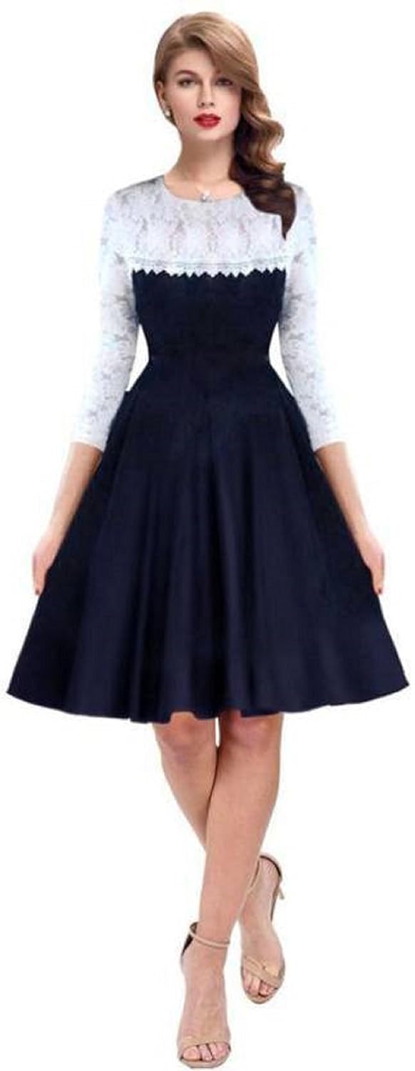 purvaja women's georgette skater dress