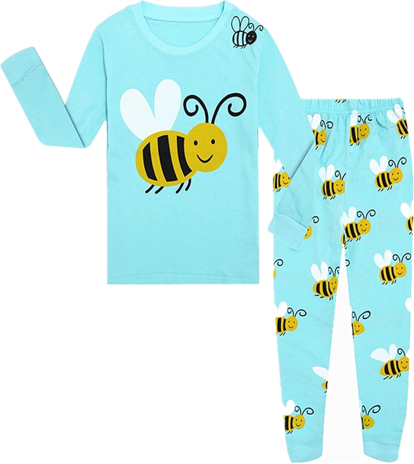 Tkala Fashion Pajamas for Girls Children Clothes Sets 100/% Cotton Little Kids Pjs Sleepwear