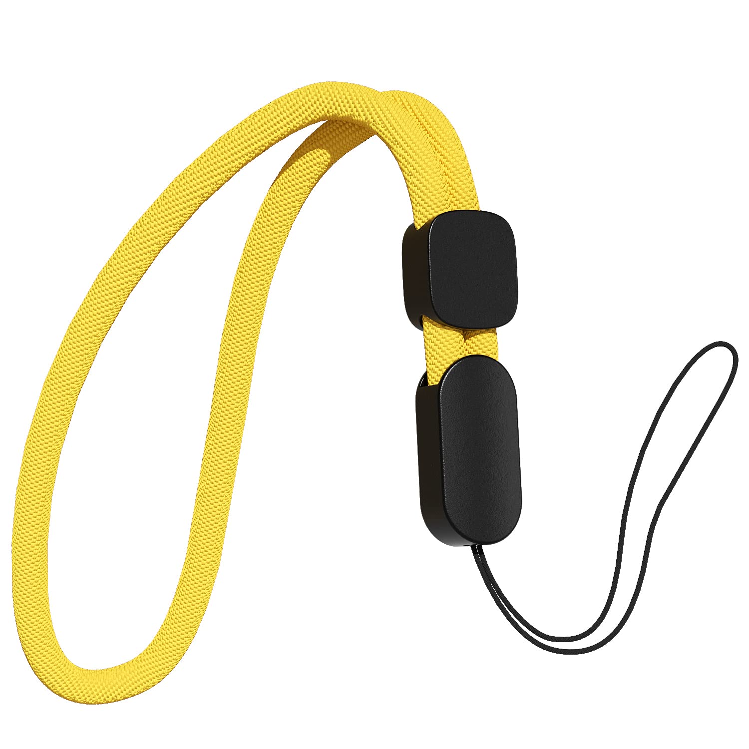 Photo 1 of oakxco Lanyard Compatible with Airpods Pro 2 Loop Adjustable Hand Wrist Nylon Strap, Lanyard for Cell Phone/Camera/Switch/iPods Pro 2nd/Airpods 1/2nd/3rd/Pro Case, Yellow