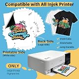 TECKWRAP Premium Inkjet T Shirt Heat Transfer Paper A4 x10 Sheets view 4