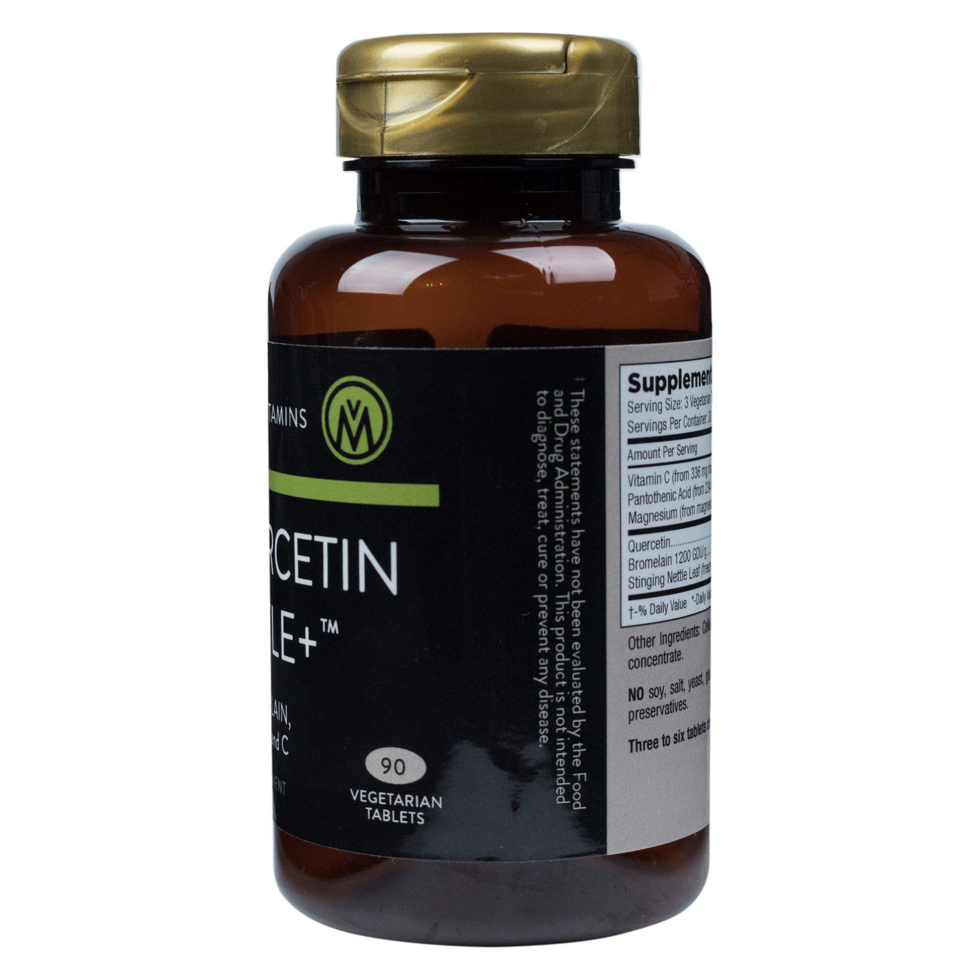 Mt. Angel Vitamins Quercetin Nettle +, Natural Supplement for Sinus