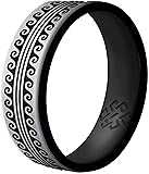 Knot Theory Warrior of Serenity Silicone Ring in