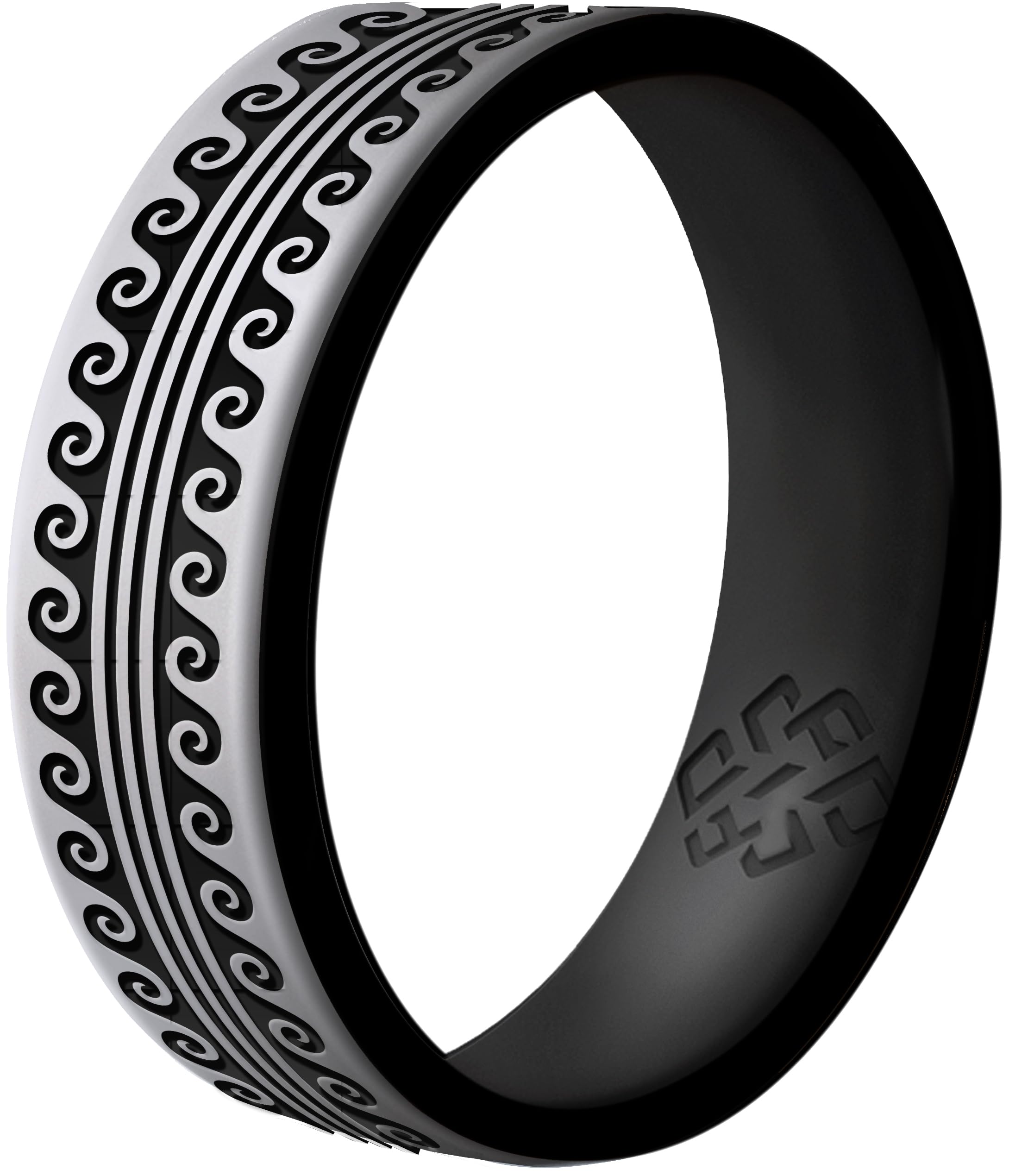 Knot Theory Warrior of Serenity Silicone Ring in