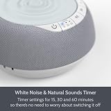 i-box Serene White Noise Machine with Nightlight Grey view 3