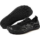 RSZGSWS Womens Mens Hike Barefoot Shoes Lightweight Minimalist Trail Running Healthy & Wide Toe Box Non-Slip Unisex Athletic Aqua Sock Outdoor Walking Shoes