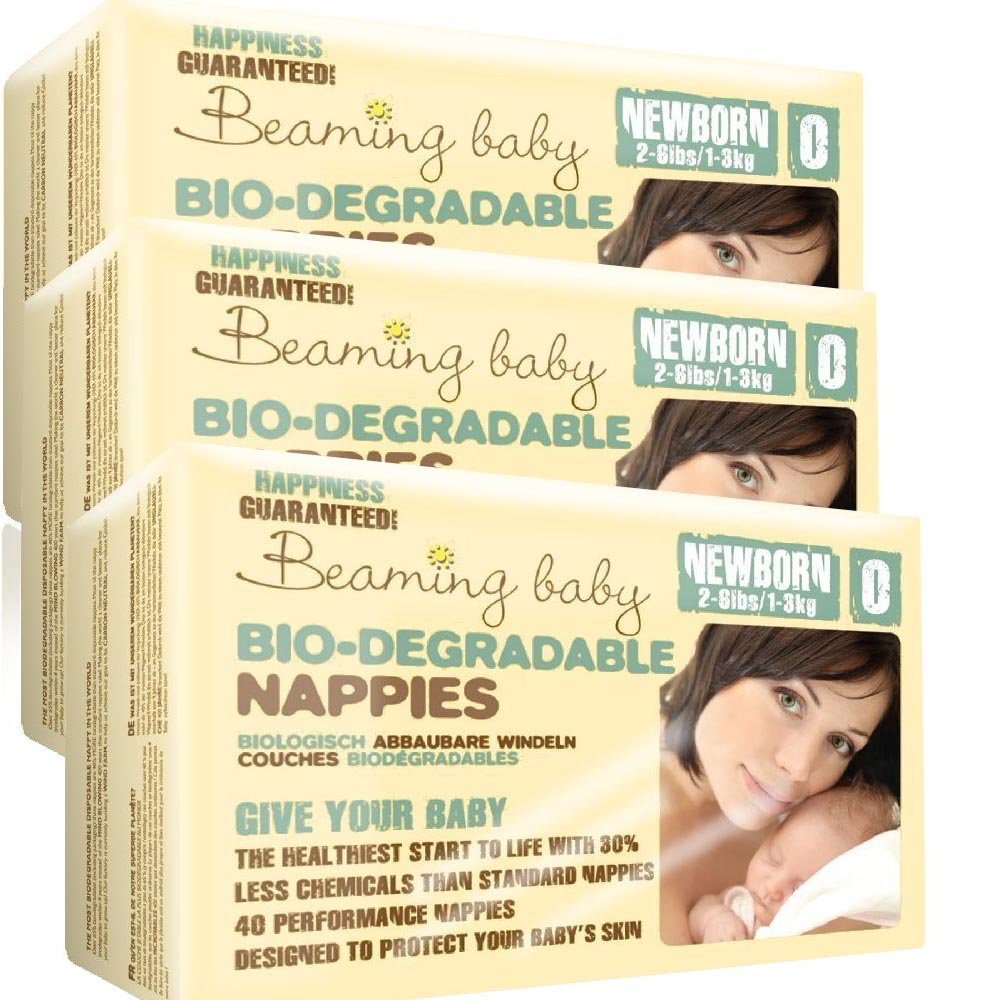 beaming baby biodegradable nappies