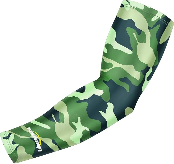 Coolomg Kompression Arm Sleeve Armwarmer Sonnenschutz Rutschfest Basketball Radfahren Laufen Fur Jugend Kinder Damen Herren Nur 1 Stk Mehrweg Amazon De Bekleidung