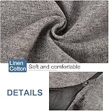 Anemoner Bean Bag Sofa Cover 100x120CM Grey for Kids & Adults view 3