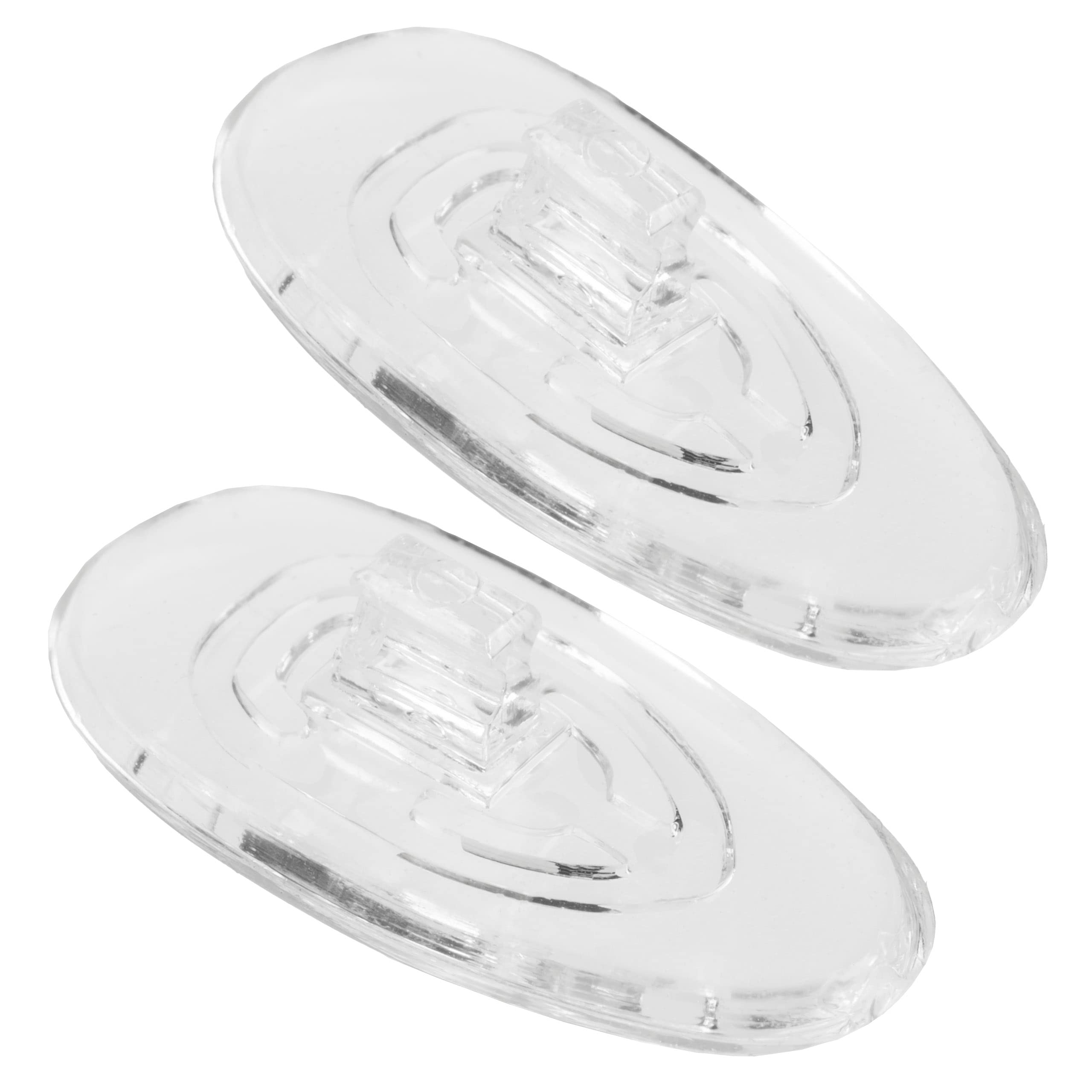 SPORTS WORLD VISION Glasses Nose Pads | Premium Quality Soft Silicone A-Shape Nose Pads for Glasses | 17mm Push-in Glasses Cushions in 2 Pairs