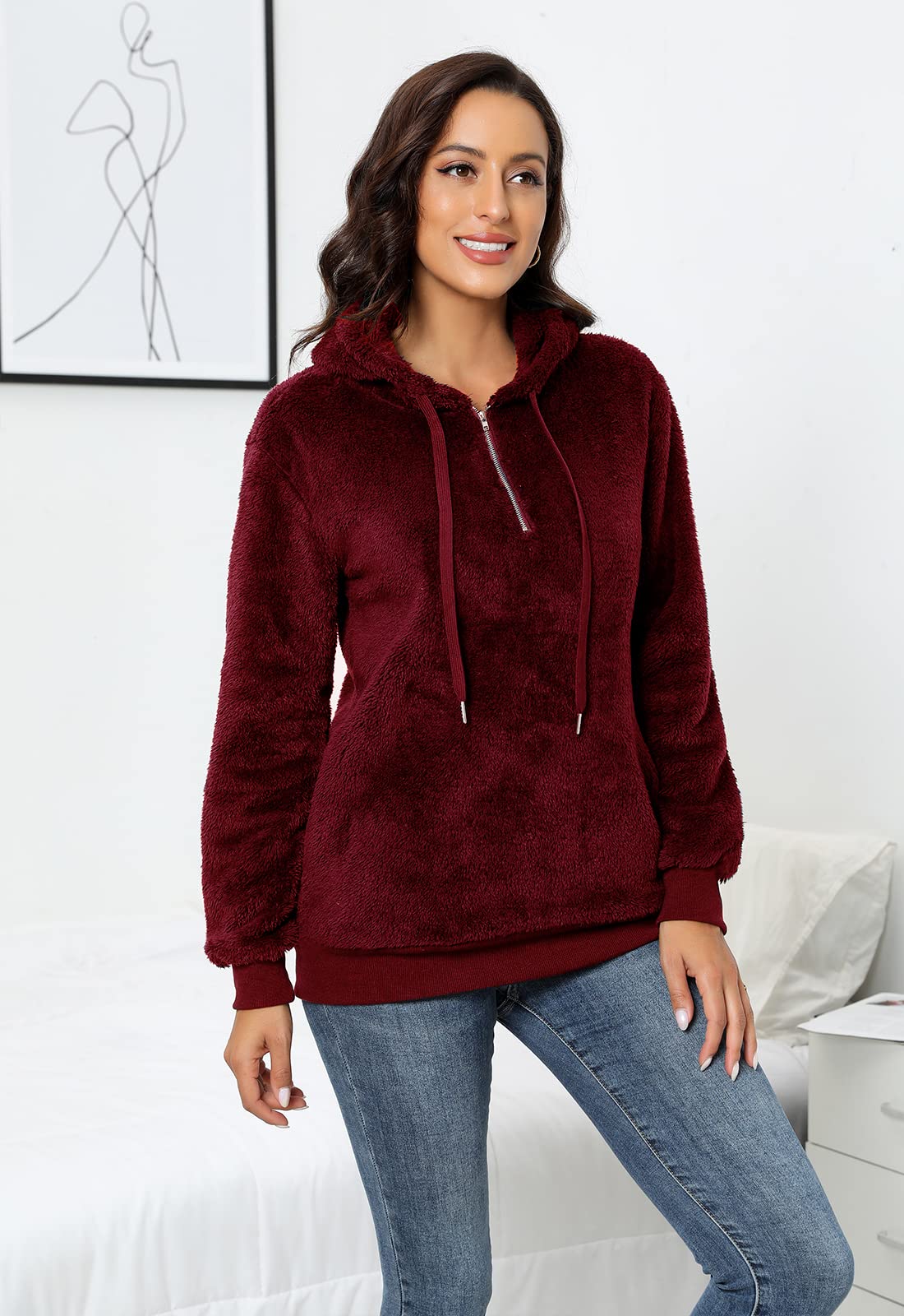 Fuzzy Sherpa Hoodie